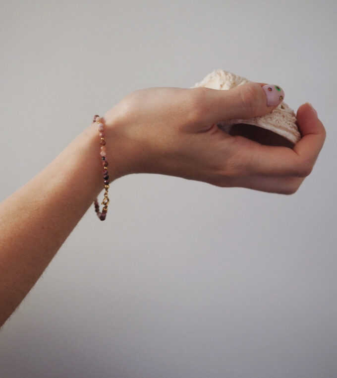 Bransoletka Nawleczone Rodonit