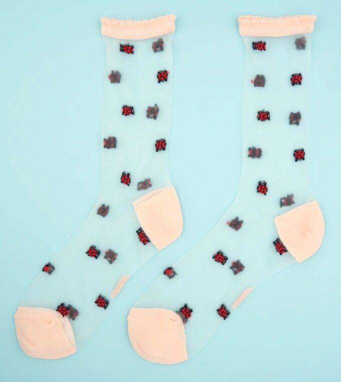 Skarpetki transparentne Biedronki