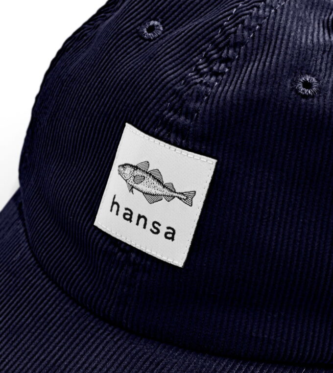 Czapka z daszkiem Granatowa