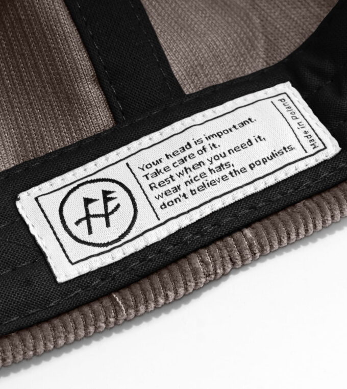 Czapka z daszkiem Taupe