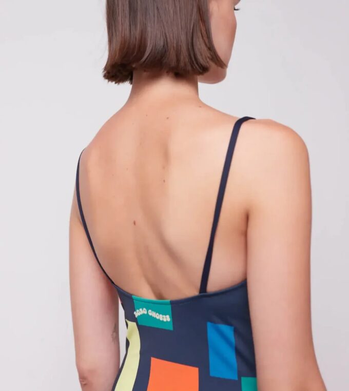 Kostium kąpielowy Color Block Print