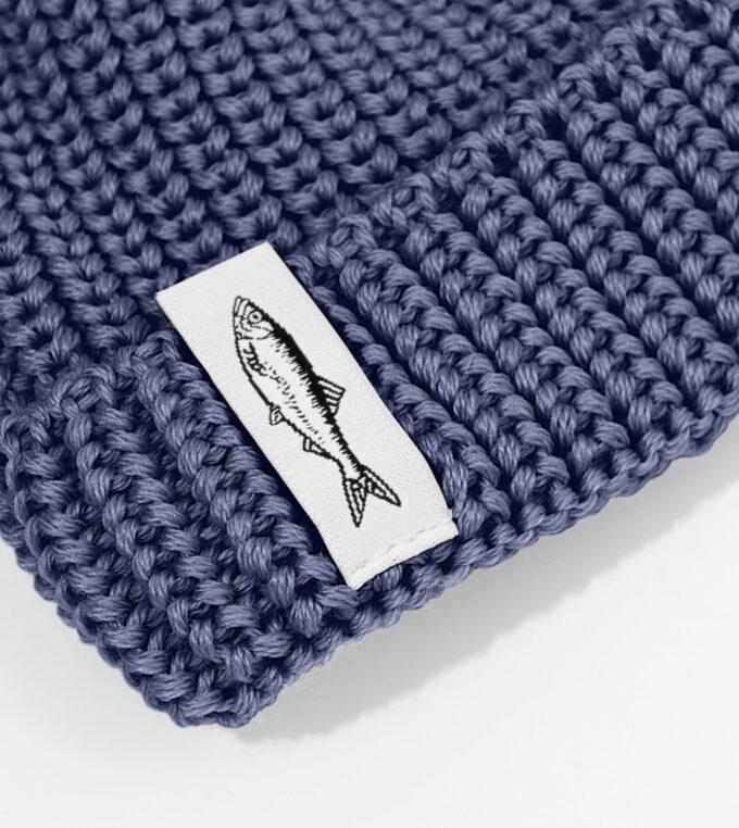 Czapka dokerka denim