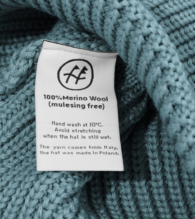 Czapka dokerka sky blue