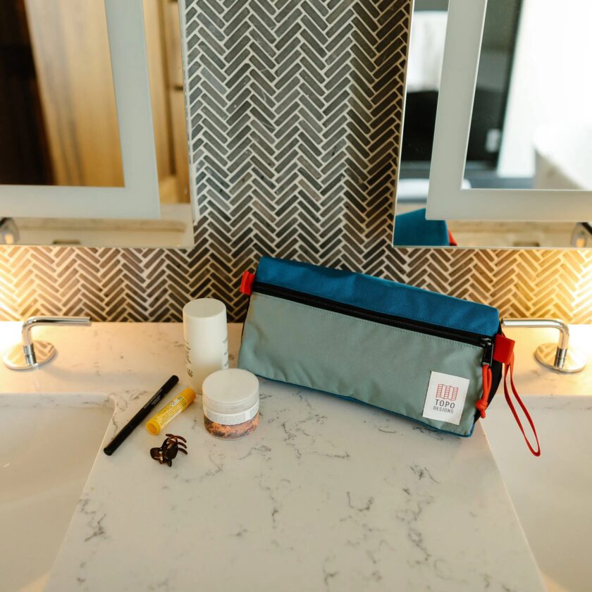 Kosmetyczka Dopp Kit Stone Blue/Ash Green - Image 4