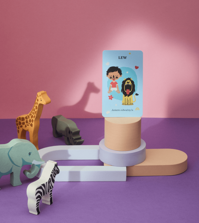 Karty do praktyki jogi dla dzieci