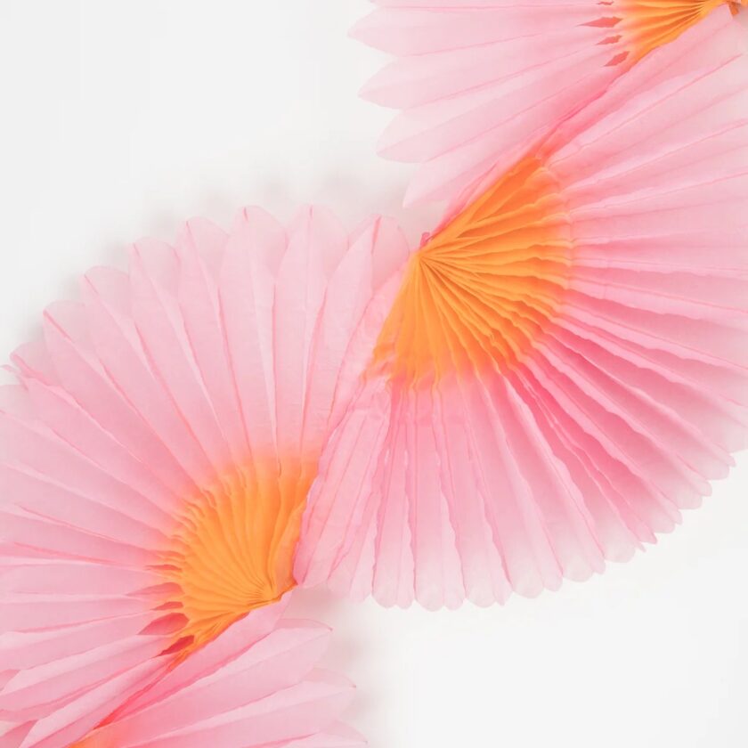 Girlanda papierowa Pink Honeycomb - Image 4