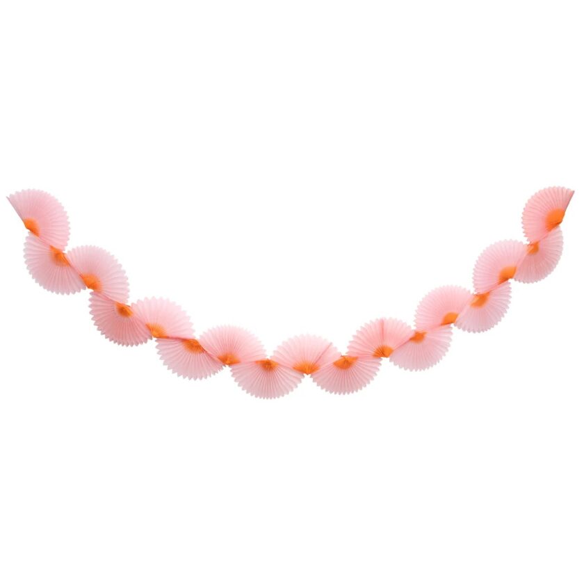 Girlanda papierowa Pink Honeycomb - Image 2