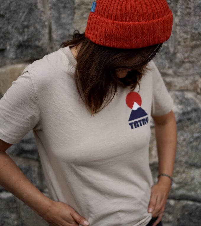 T shirt Tatry o zachodzie