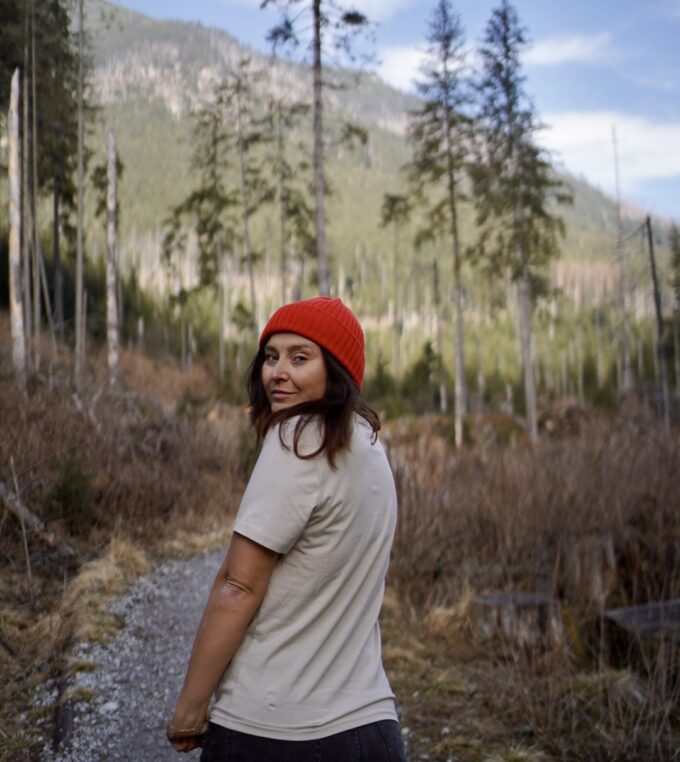 T shirt Tatry o zachodzie