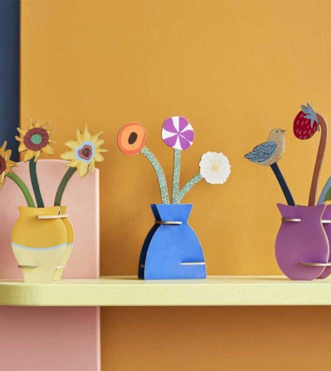 Kartka POP OUT Klimt Flowers