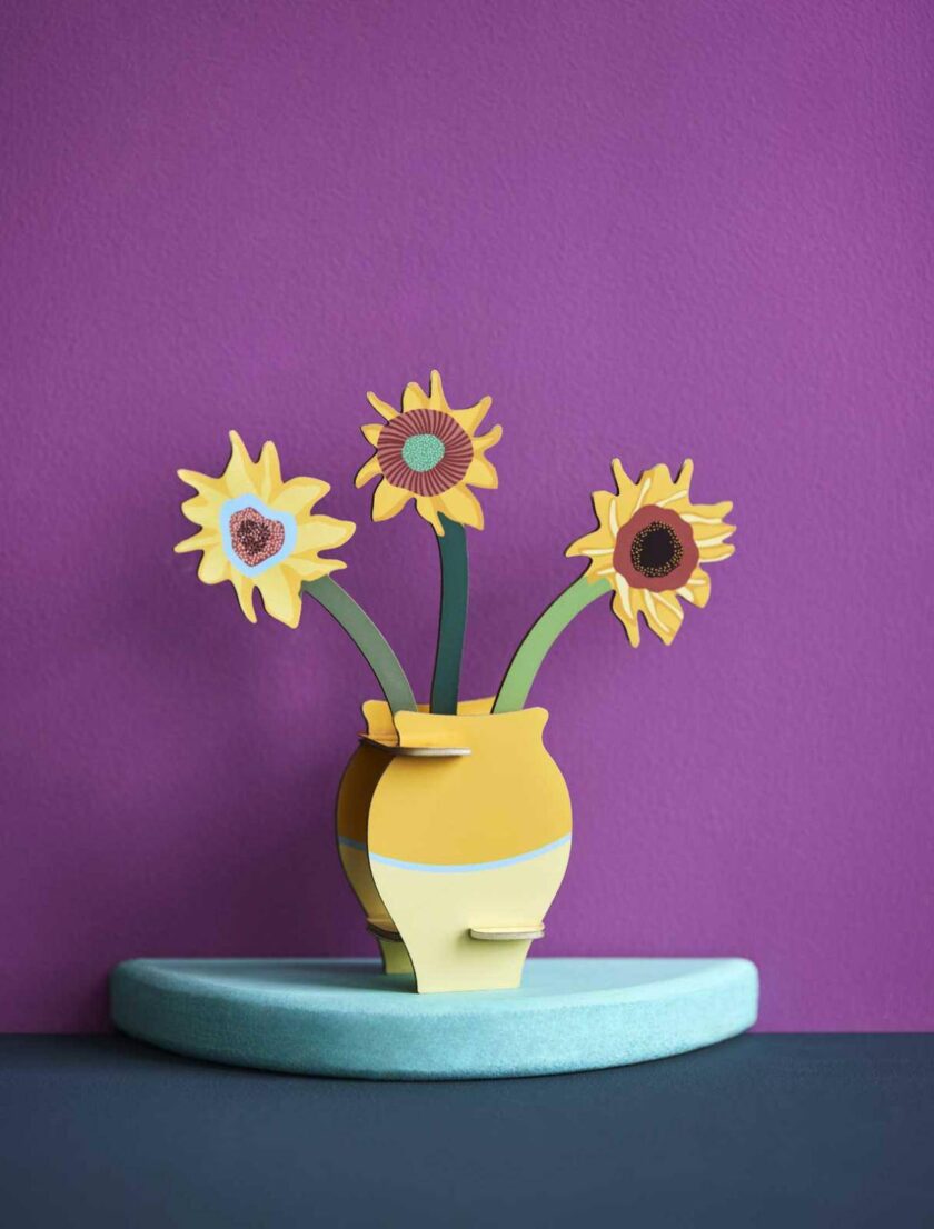 Kartka POP OUT Van Gogh Flowers - Image 2
