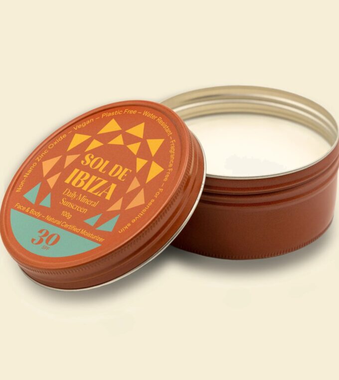 Krem przeciwsłoneczny w puszce Daily Mineral Sunscreen SPF30