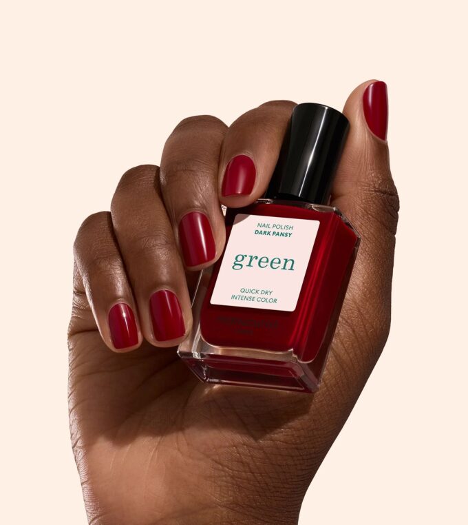Lakier do paznokci Green Dark Pansy