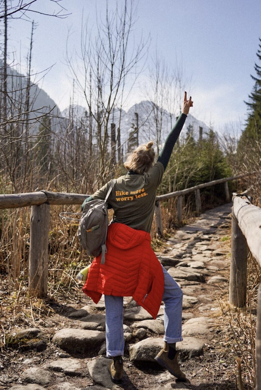 T shirt Tatry khaki - Image 3