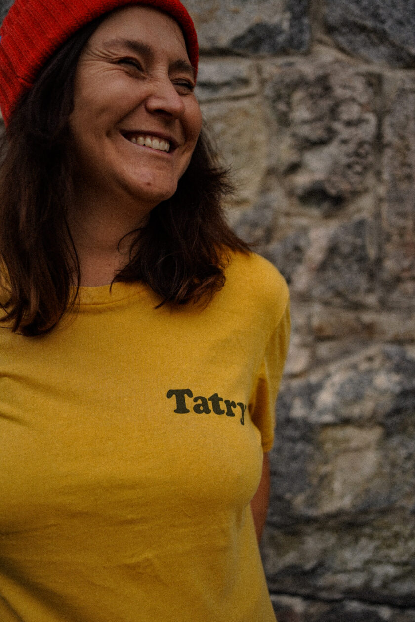 T shirt Tatry żółta - Image 3