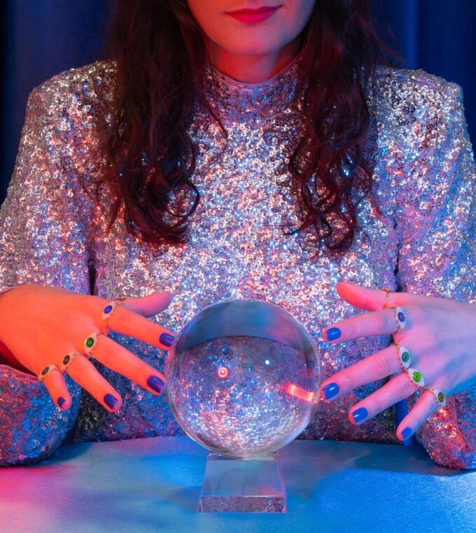 Pierścionek Oko Mood Ring