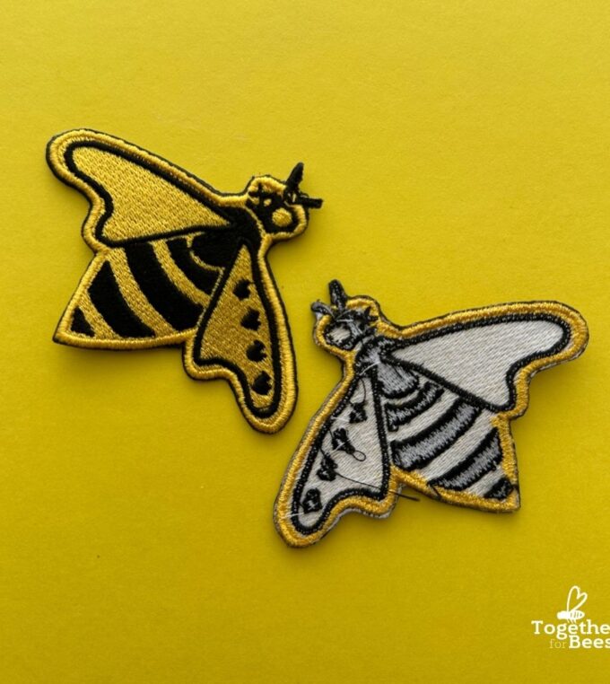 Naszywka Pszczoła - Alicja Kozłowska Together For Bees