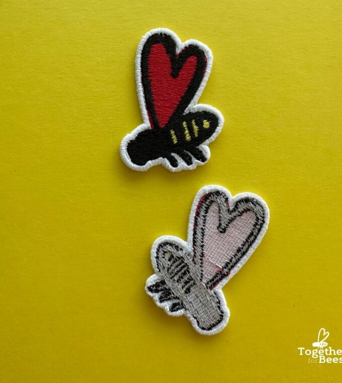 Naszywka Save The Bees - Natalia Olbiński Together For Bees