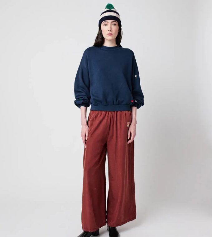 Bluza Navy Relaxed Midnight Blue