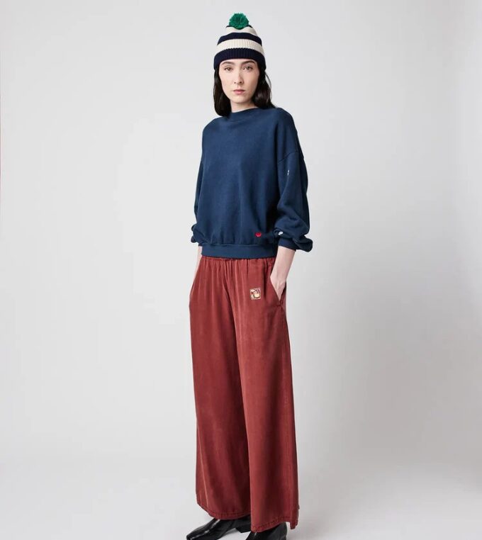 Bluza Navy Relaxed Midnight Blue