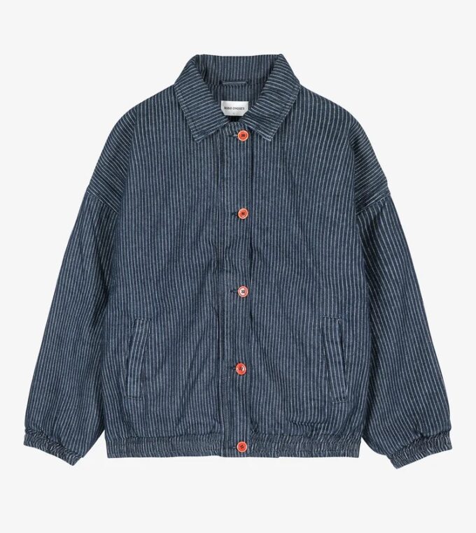 Kurtka Bomberka Denim Stripe