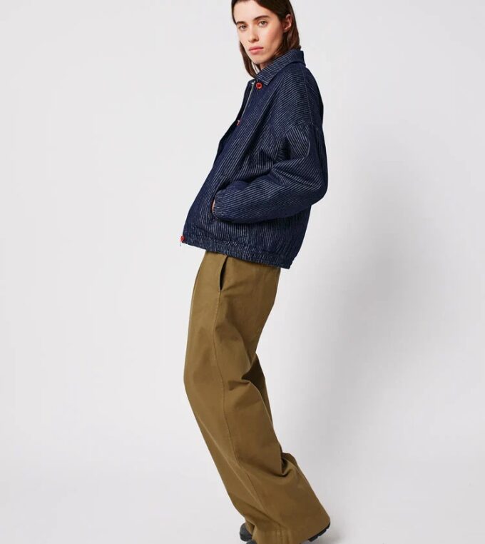 Kurtka Bomberka Denim Stripe