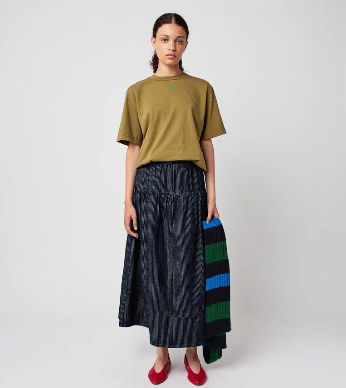 Spódnica Denim Stripe A-Line