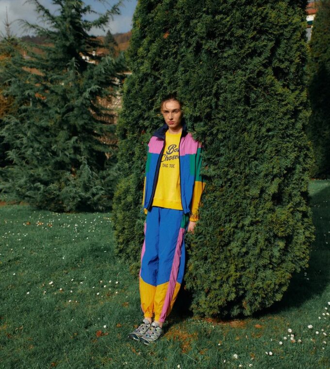 Spodnie Color Block Joggins