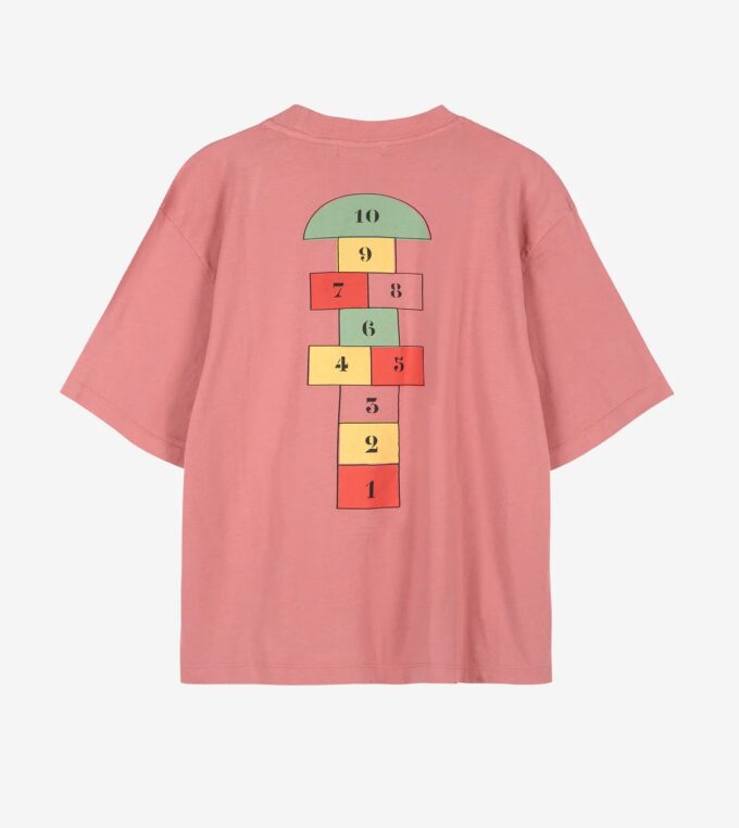 T-shirt relaxed Hopscotch Pink
