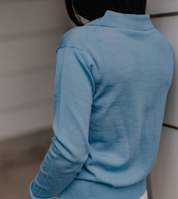 Kardigan Give a Hug, Ladybug Blue