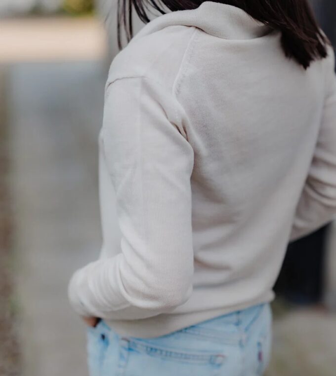 Kardigan Give a Hug, Ladybug Cream