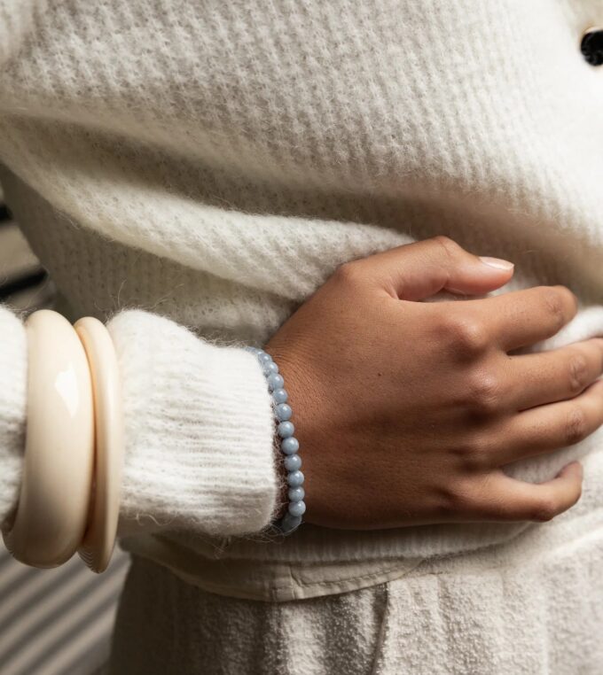 Bransoletka z koralików Sky Blue