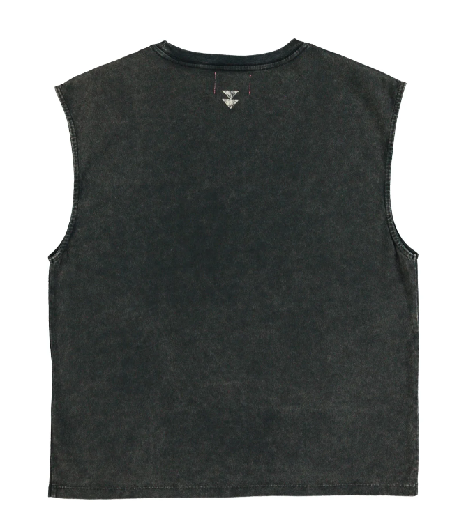 Koszulka bez rękawków Sisters Department Faded Black