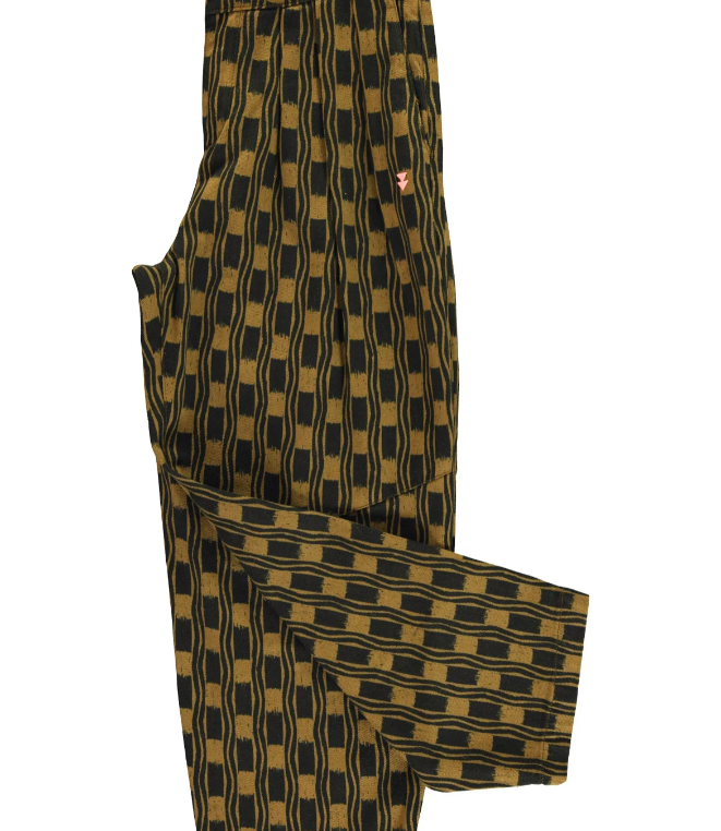 Spodnie Green & Black Squares