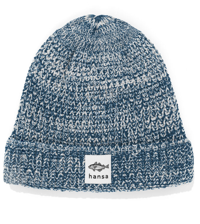 slou-hansa-czapka-beanie-melanz-bez-morski