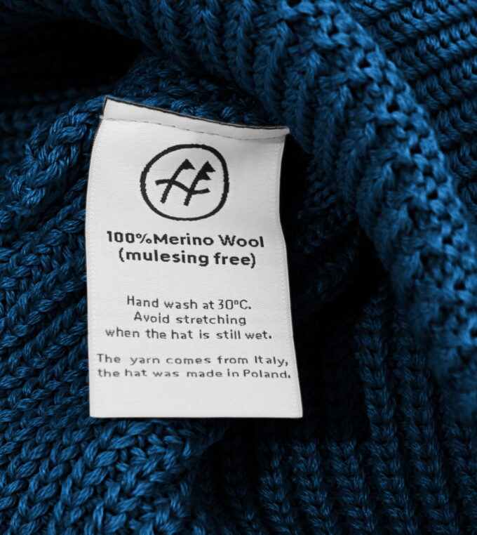 Czapka Beanie XL Morska