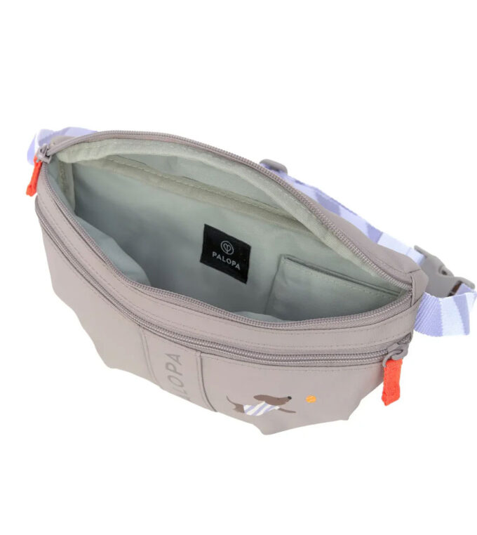 Torebka nerka na smakołyki dla psa Enja mini Taupe