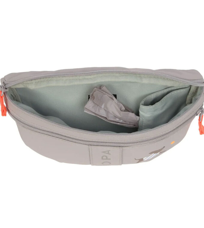 Torebka nerka na smakołyki dla psa Enja mini Taupe