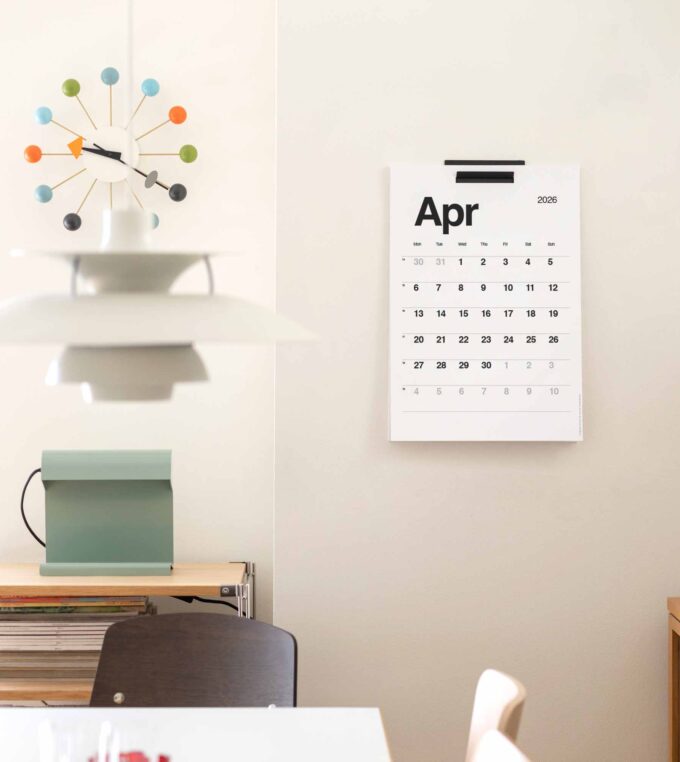 KAL - Kalendarz ścienny 2026 Refill kartki