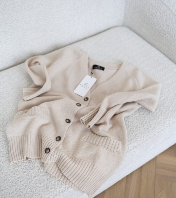 Kardigan Taylor biszkoptowy