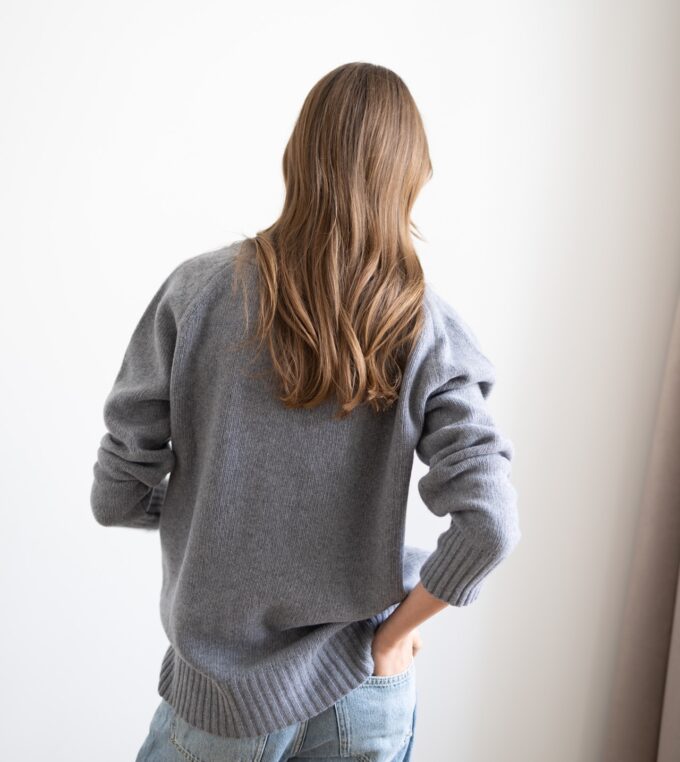 Kardigan Taylor szary