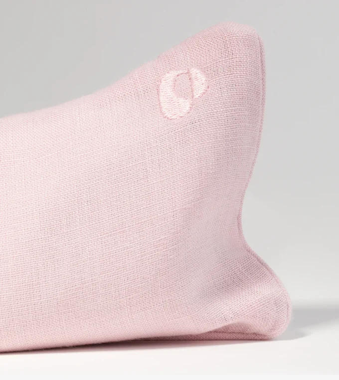 Poduszka na oczy z lawendą jasny róż