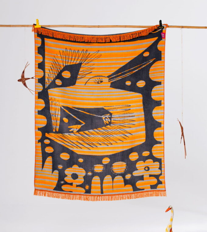 Koc żakardowy Drogi Rycyku