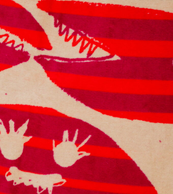 Koc żakardowy Holy Crab