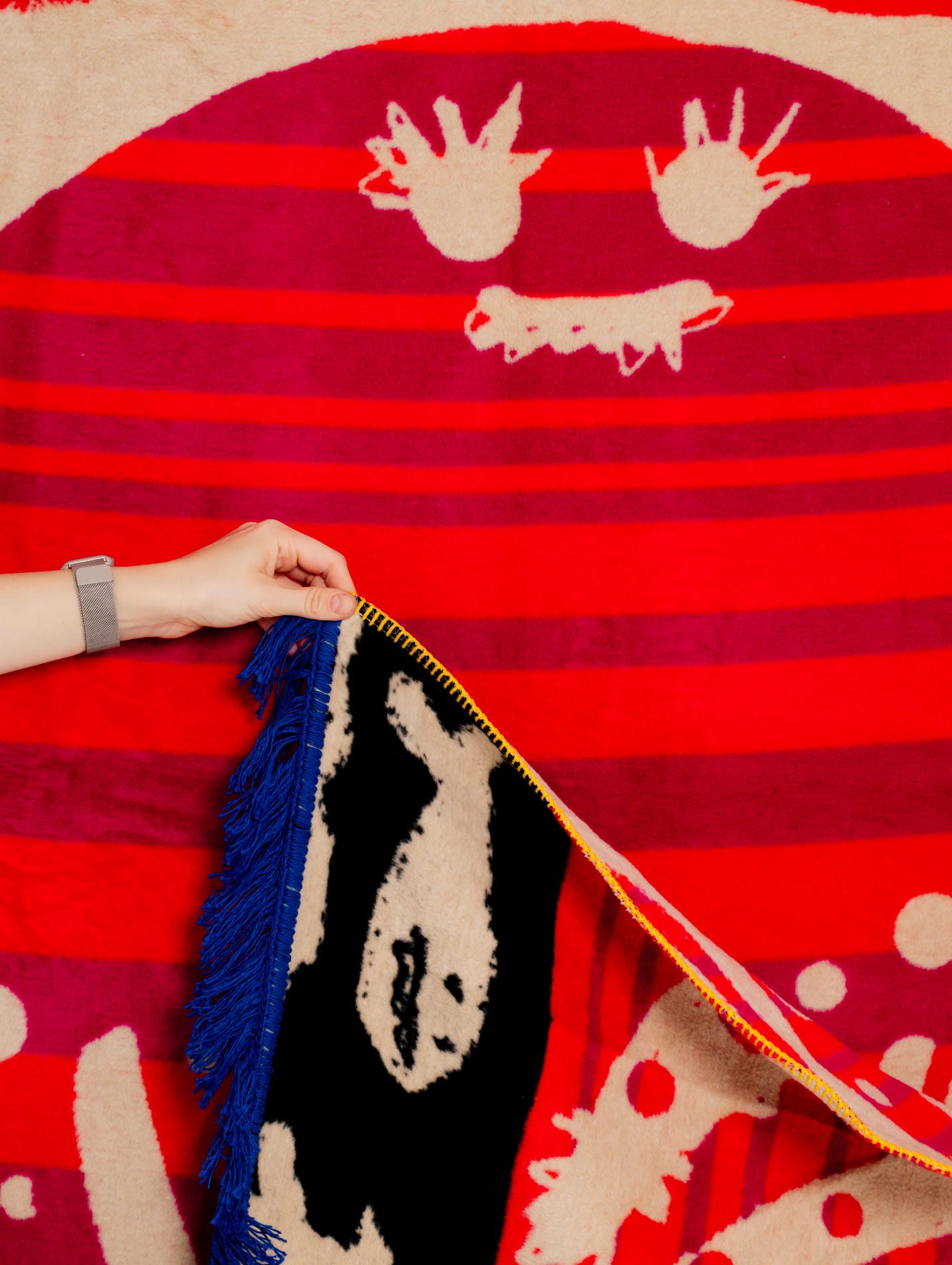 Koc żakardowy Holy Crab - obrazek 6