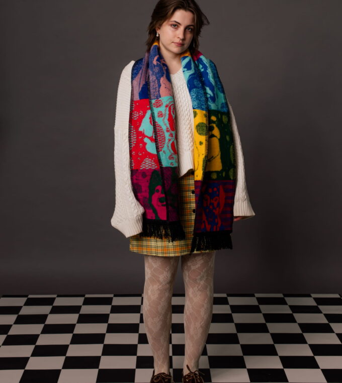 Szalik duży Doggie walk with me