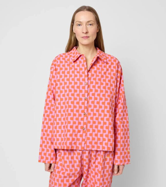 Koszula Purple Printed