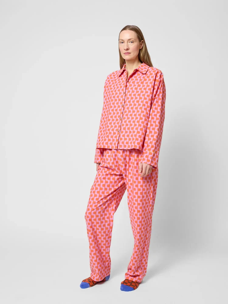 Spodnie Purple Printed - obrazek 6