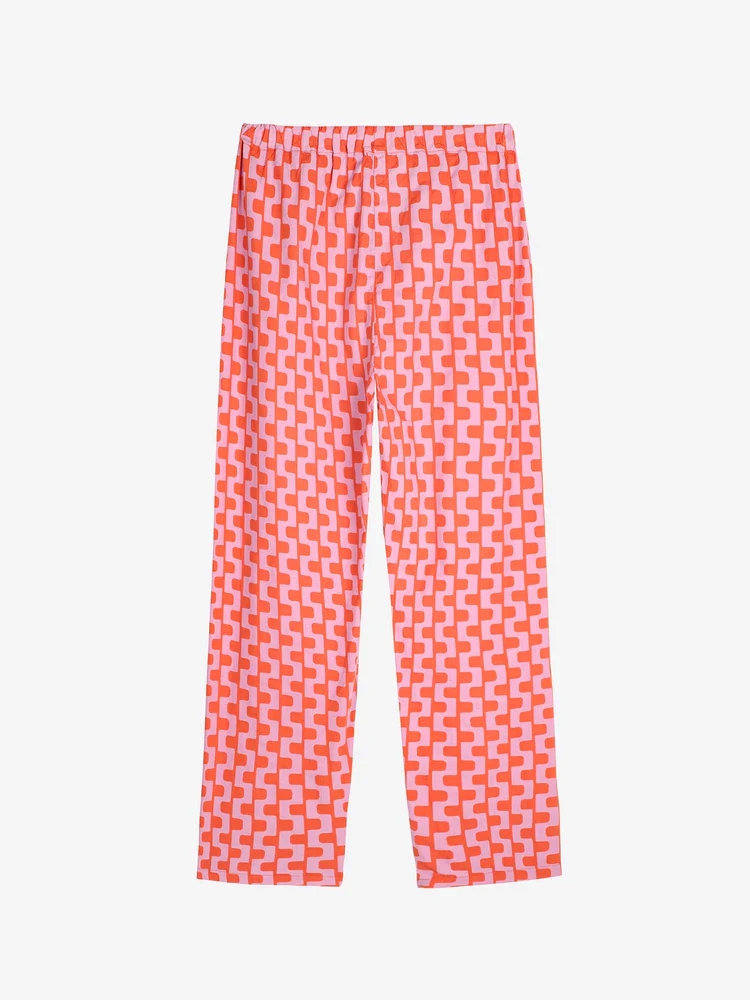 Spodnie Purple Printed - obrazek 2