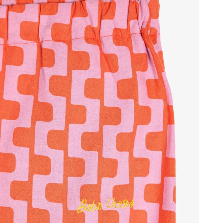 Spodnie Purple Printed